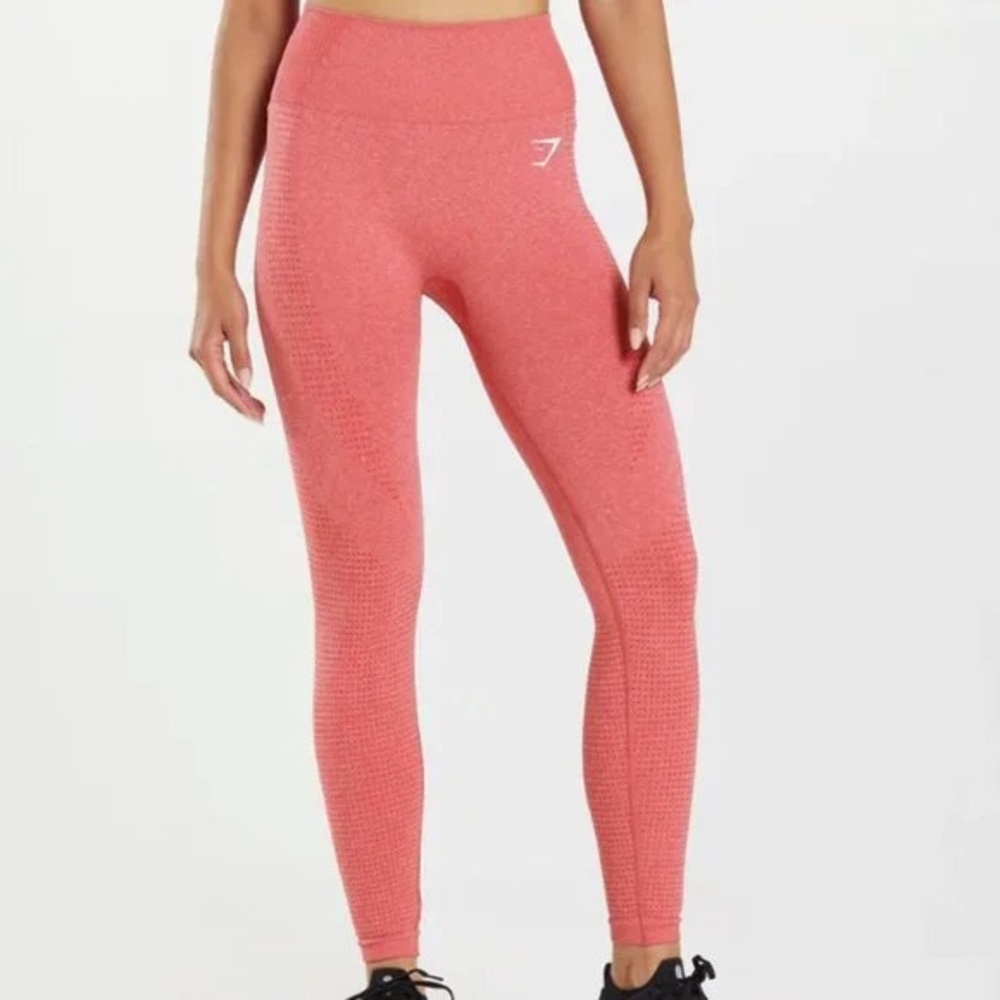 Gymshark Pink Seamless Leggings small